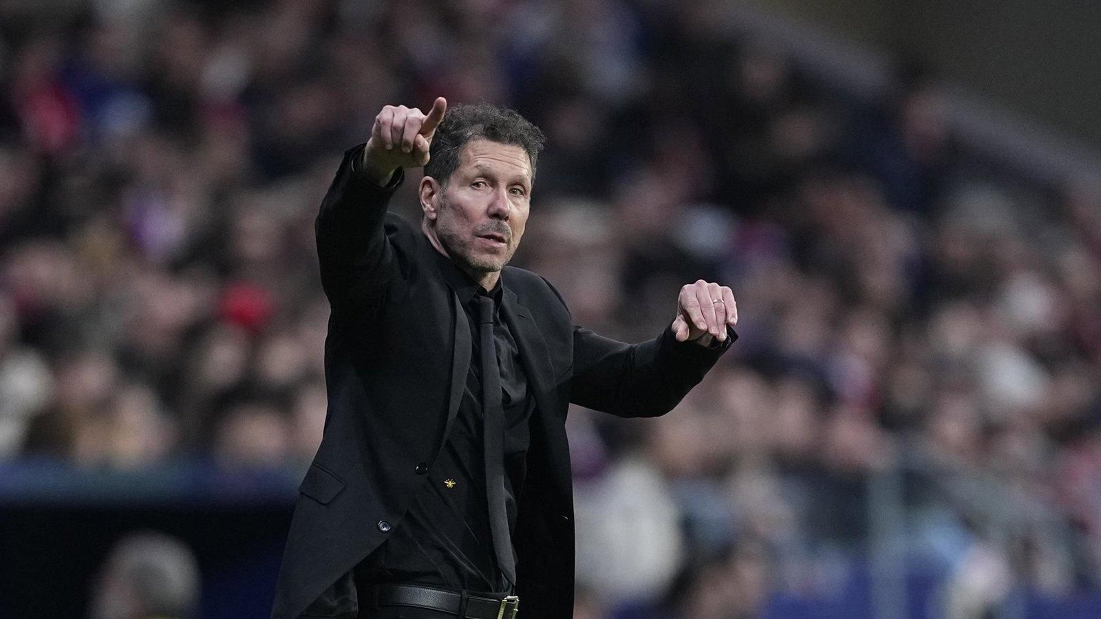 Simeone celebra la reacción del Atlético y mira al Brujas: “Era necesario no bajar el paso en Liga”