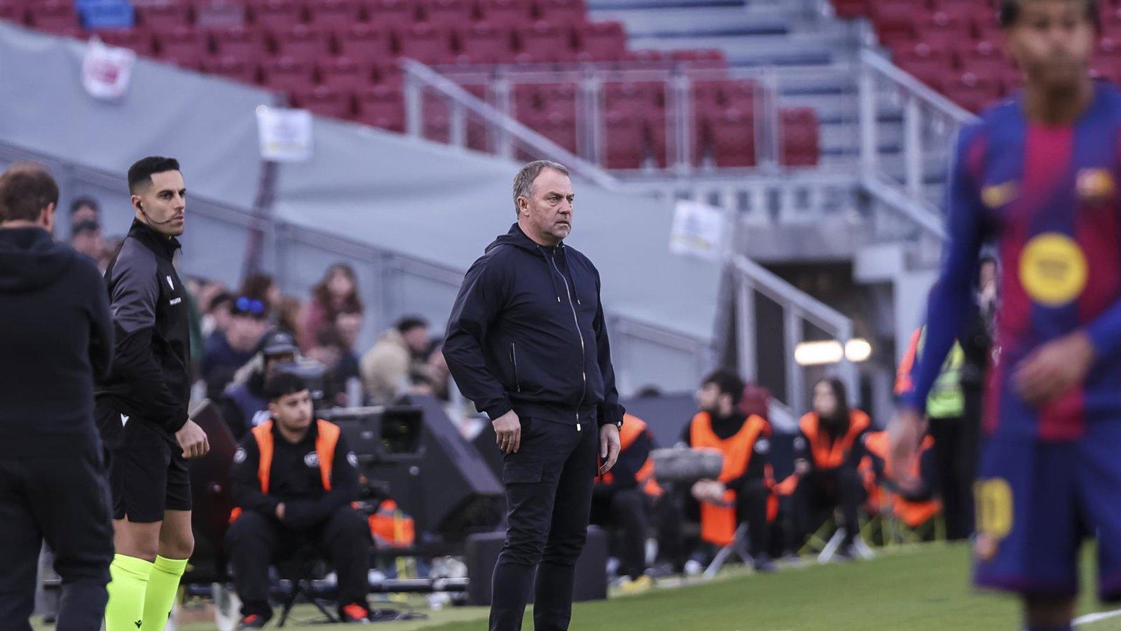 Flick se sincera tras el 3-0 al Mallorca: “No estábamos contentos con la primera parte”