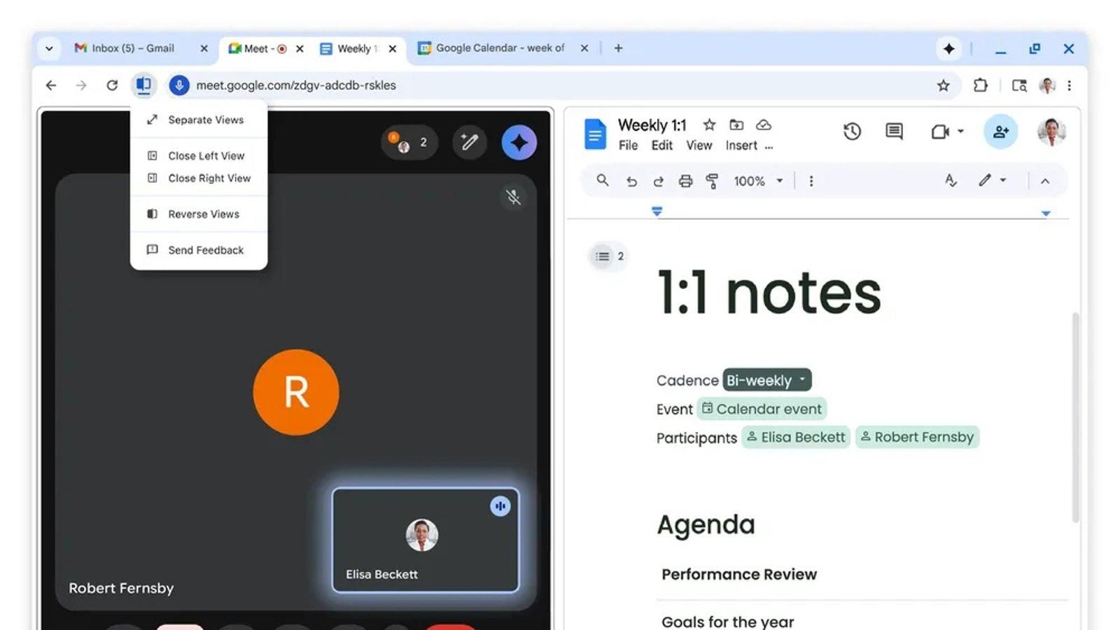 La función de pantalla dividida llega a Chrome