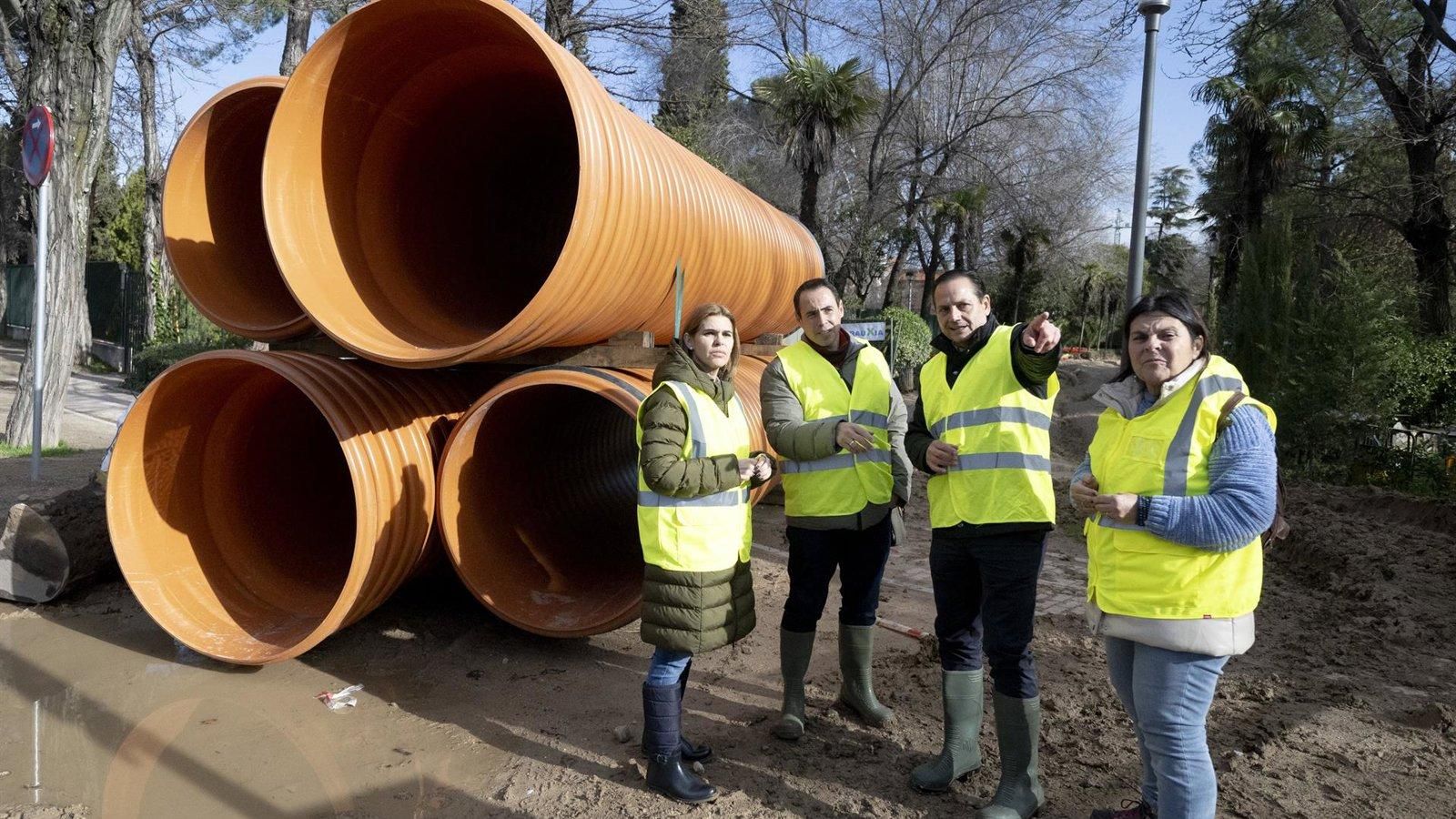 Alcalá renueva el colector de la Vía Complutense con 3,2 millones