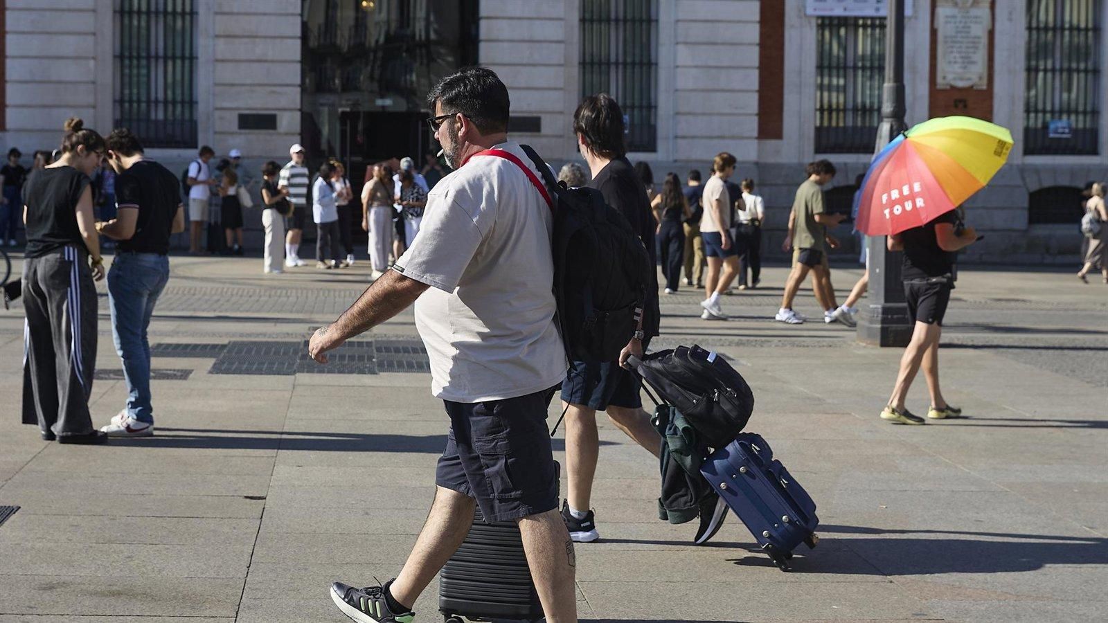 Madrid roza el lleno hotelero en junio por la visita del Papa y los conciertos de Bad Bunny