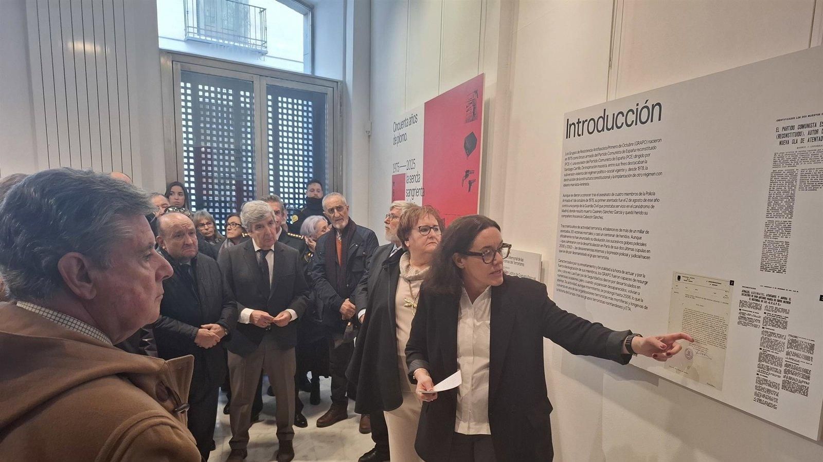 La exposición ‘Cincuenta años de plomo’ llega al Ateneo para recordar a las víctimas del GRAPO hasta el 1 de marzo