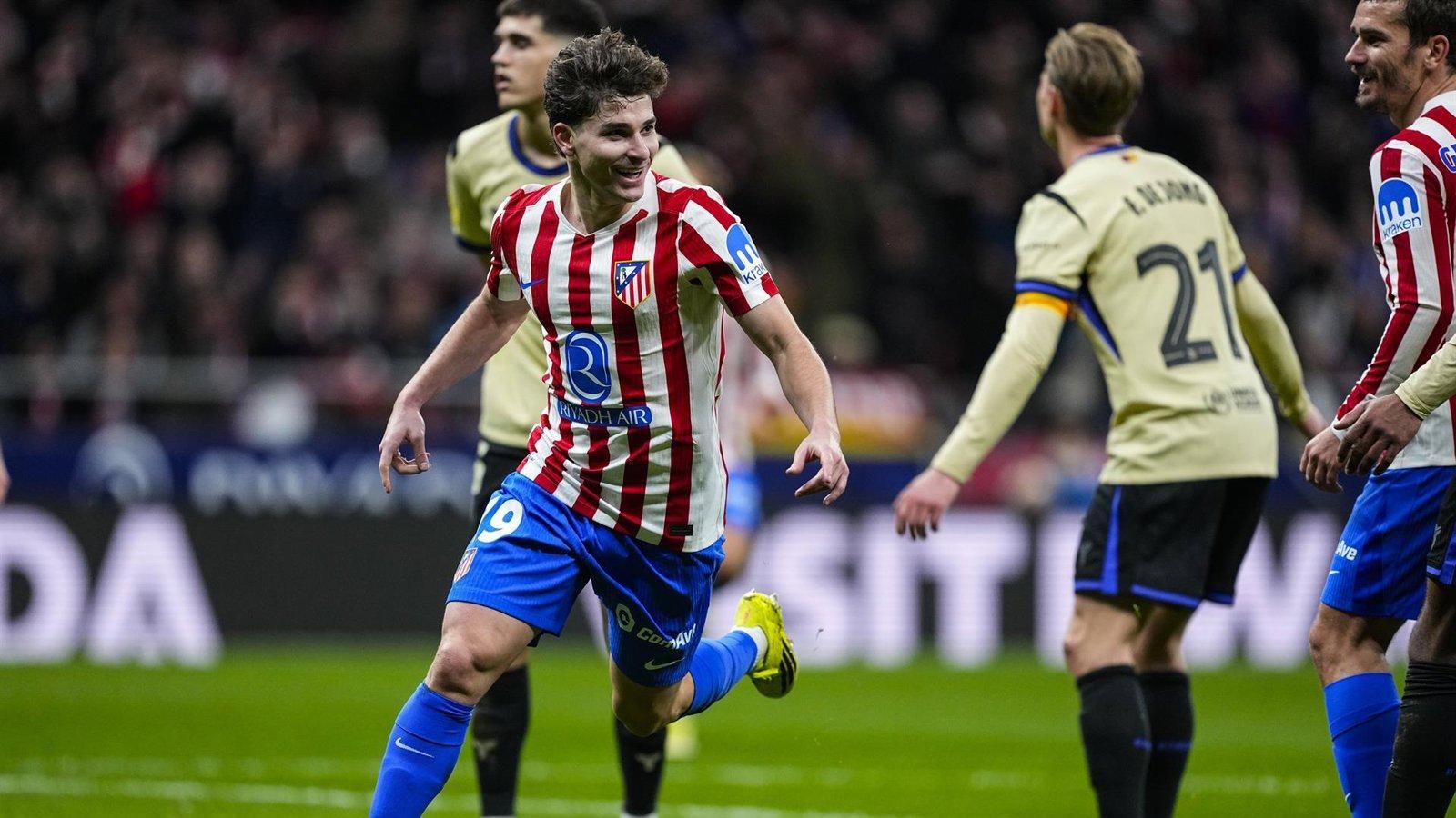 El Atlético arrolla al Barcelona con un 4-0 y deja encarrilada la semifinal de Copa