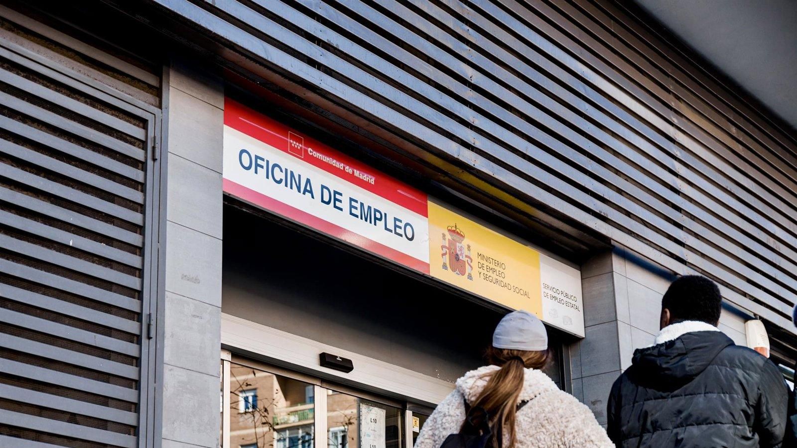 El paro en la Comunidad de Madrid sube un 1,33% en enero, la cifra más baja para este mes desde 2008