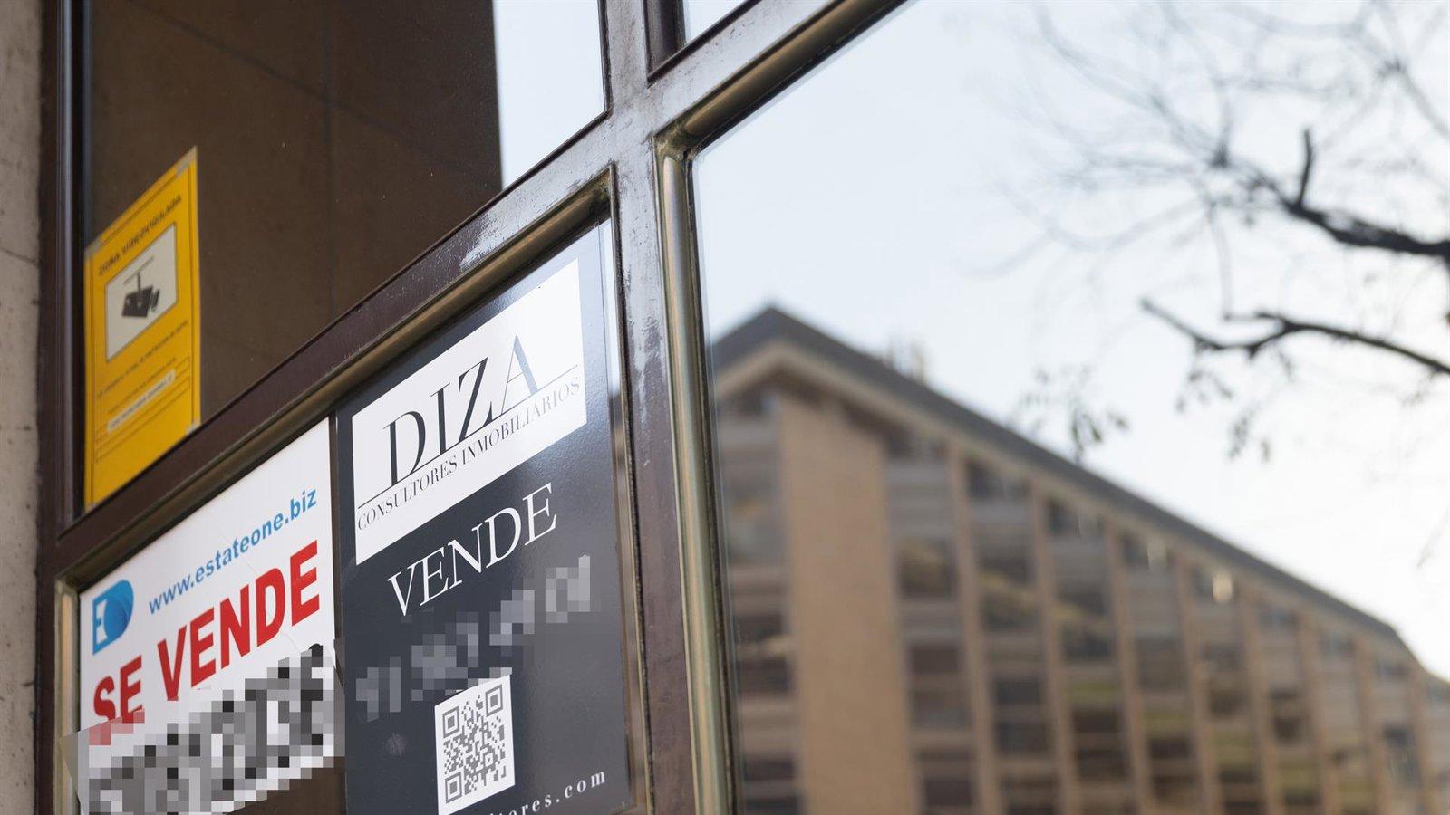 El precio de la vivienda usada en la Comunidad sube un 7% interanual en enero