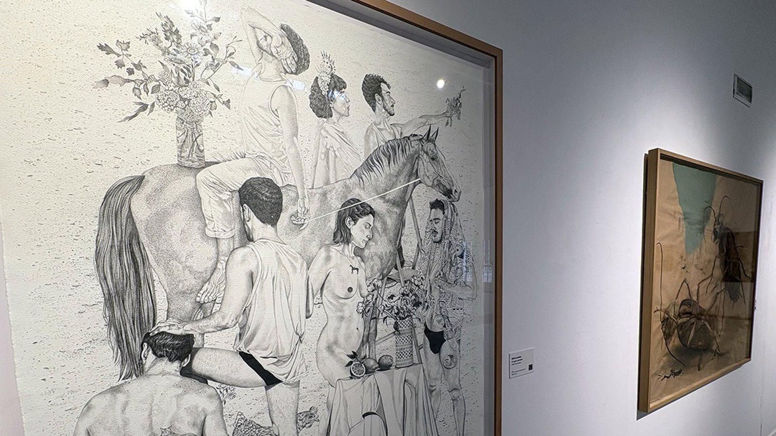 La Casa de Vacas muestra el XXVII Certamen de Dibujo Gregorio Prieto hasta el 22 de febrero