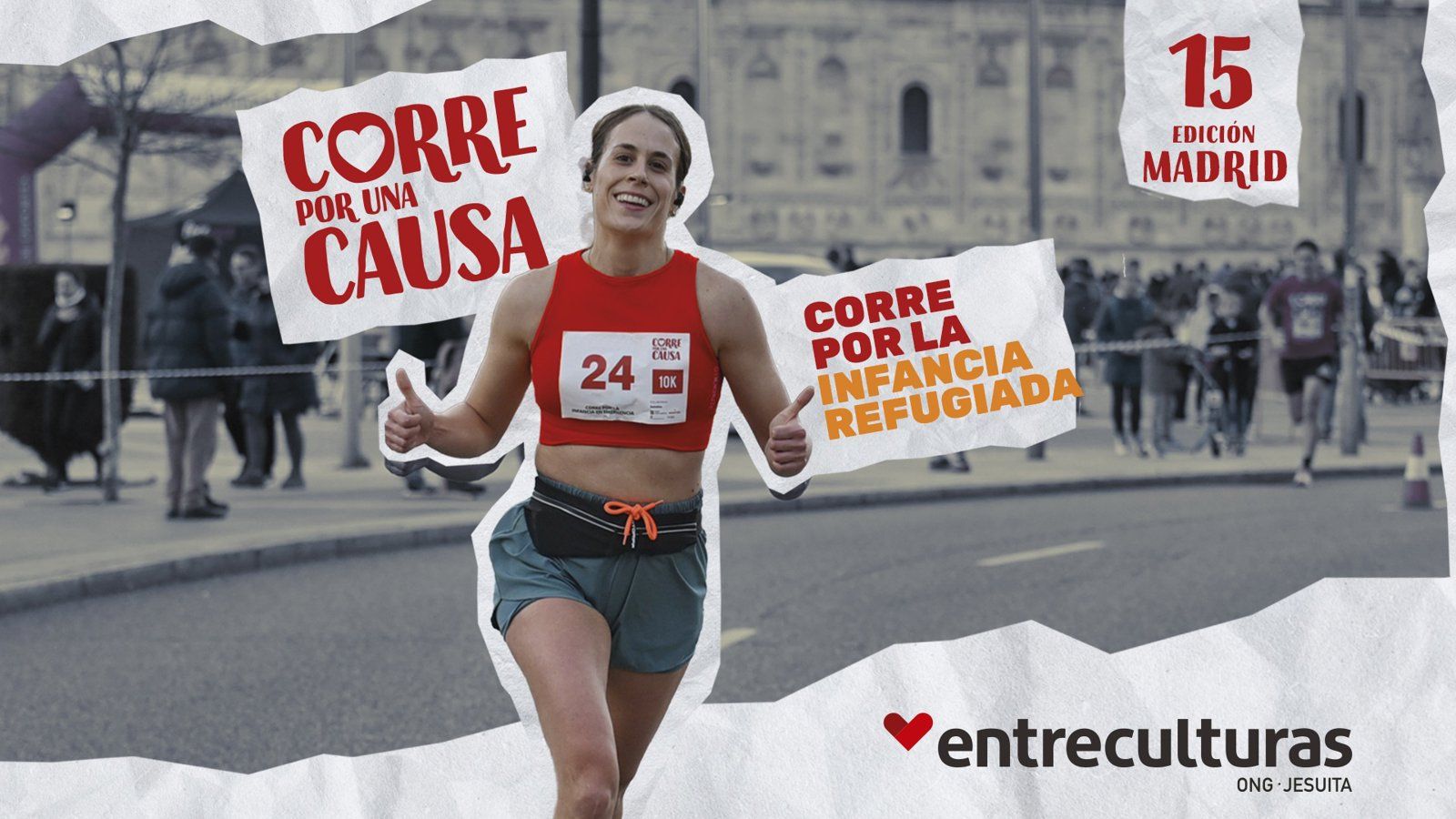 Madrid corre por la infancia refugiada: la carrera solidaria de Entreculturas celebra 15 años apoyando la educación