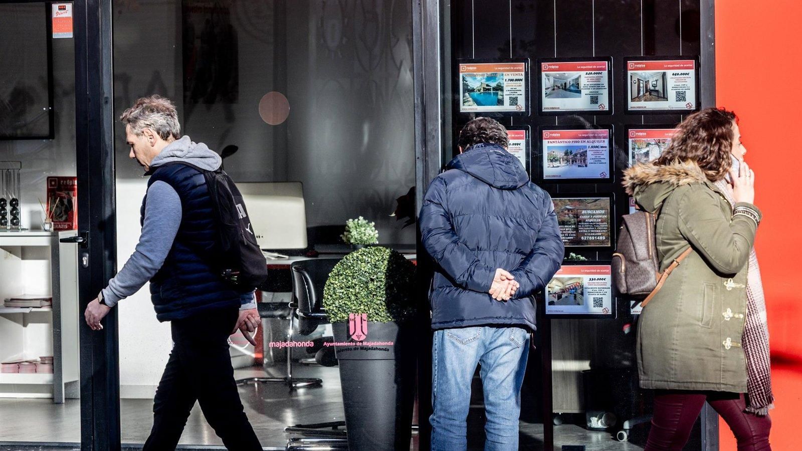 La compraventa de vivienda cae un 4,7% en Madrid mientras el precio se dispara un 13,3%