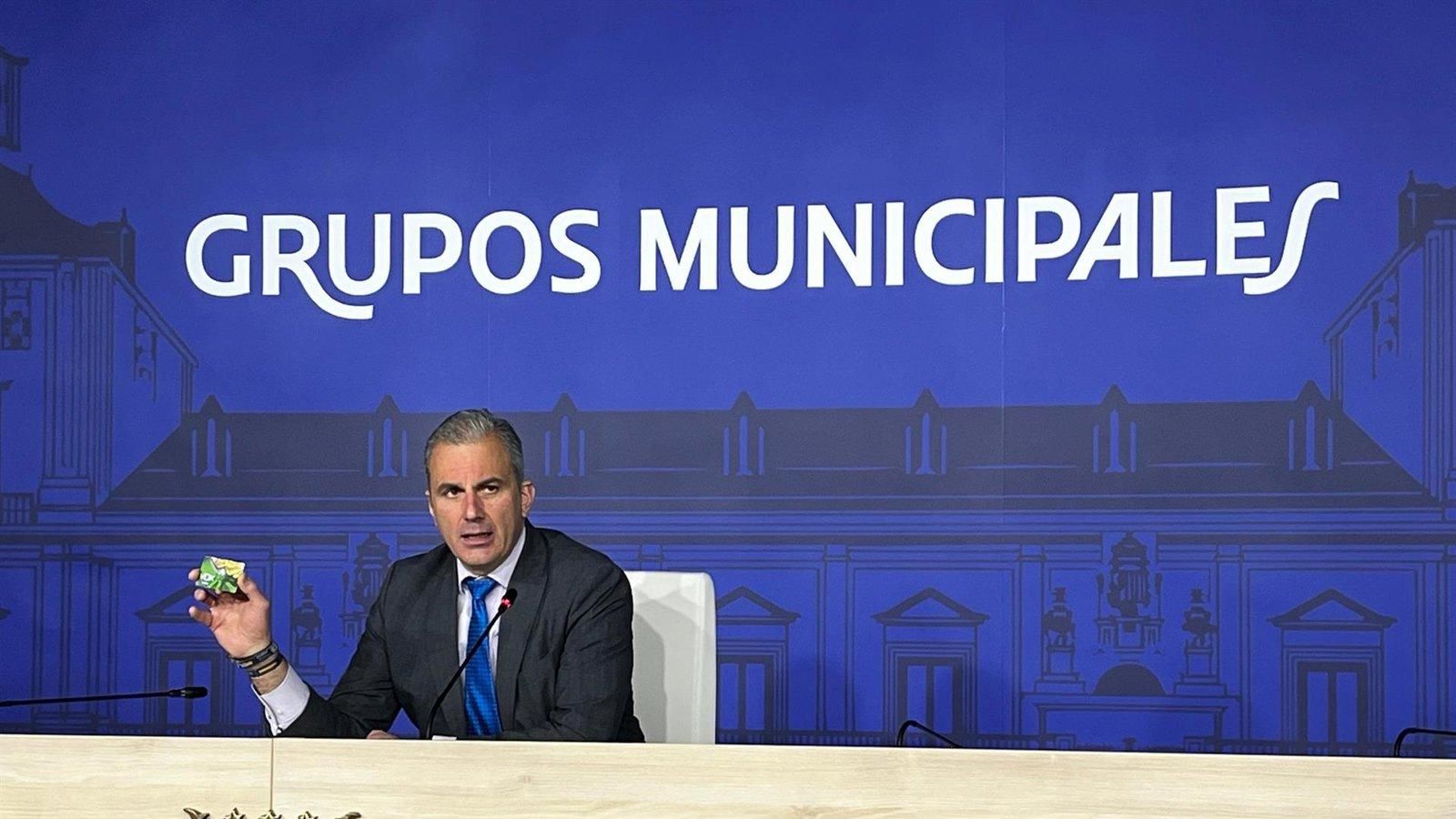 Ortega Smith se mantiene como portavoz de Vox en la capital y niega una división interna