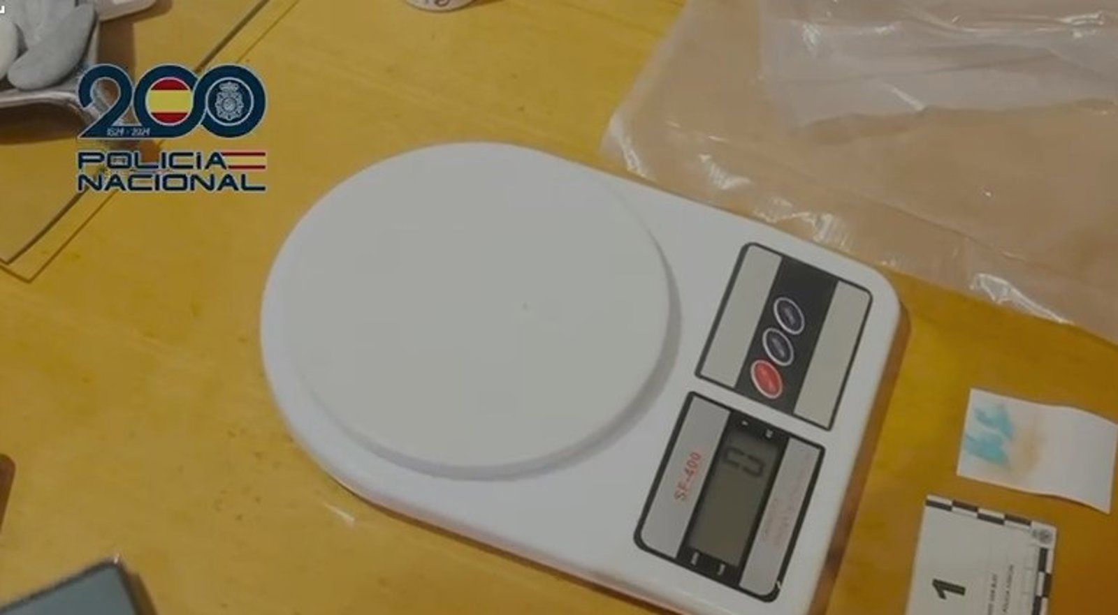 Desmantelado un narcopiso en San Blas con la incautación de 1,2 kilogramos de cocaína