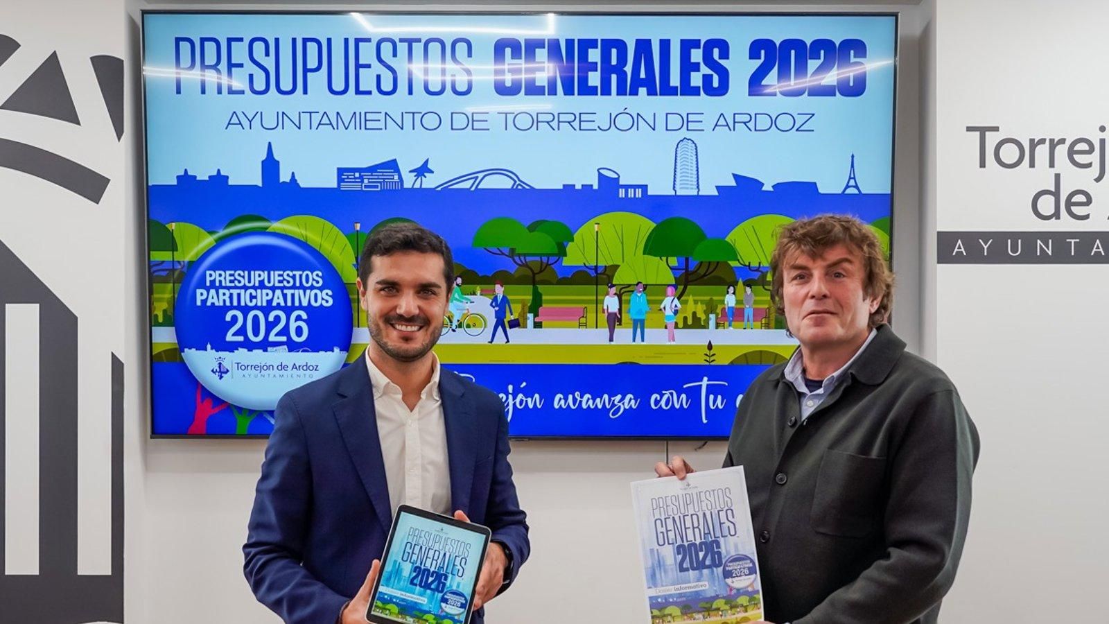 El Pleno de Torrejón aprueba definitivamente un presupuesto de 169,2 millones para 2026