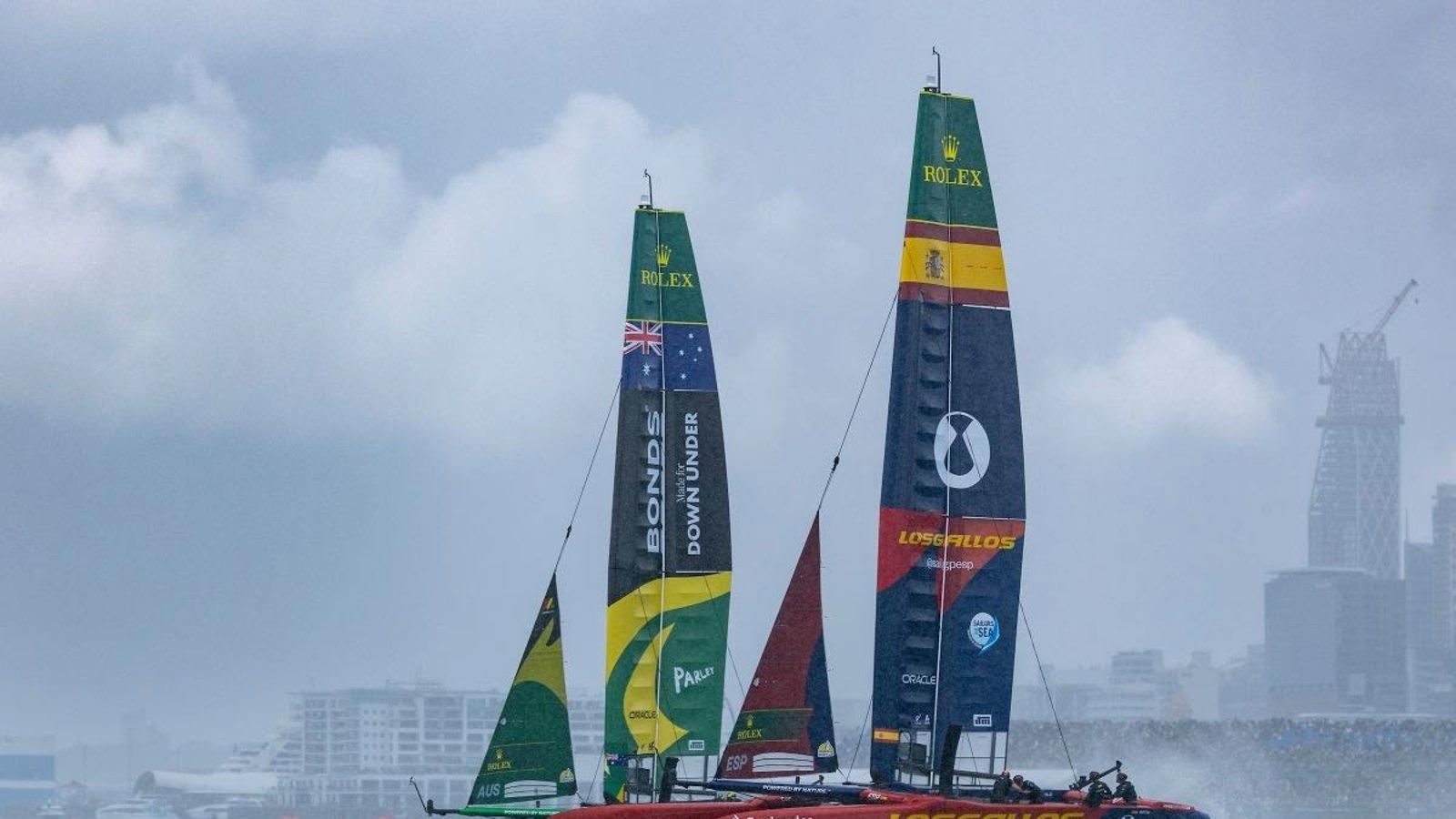 España logra su primer podio en SailGP con un tercer puesto en Nueva Zelanda
