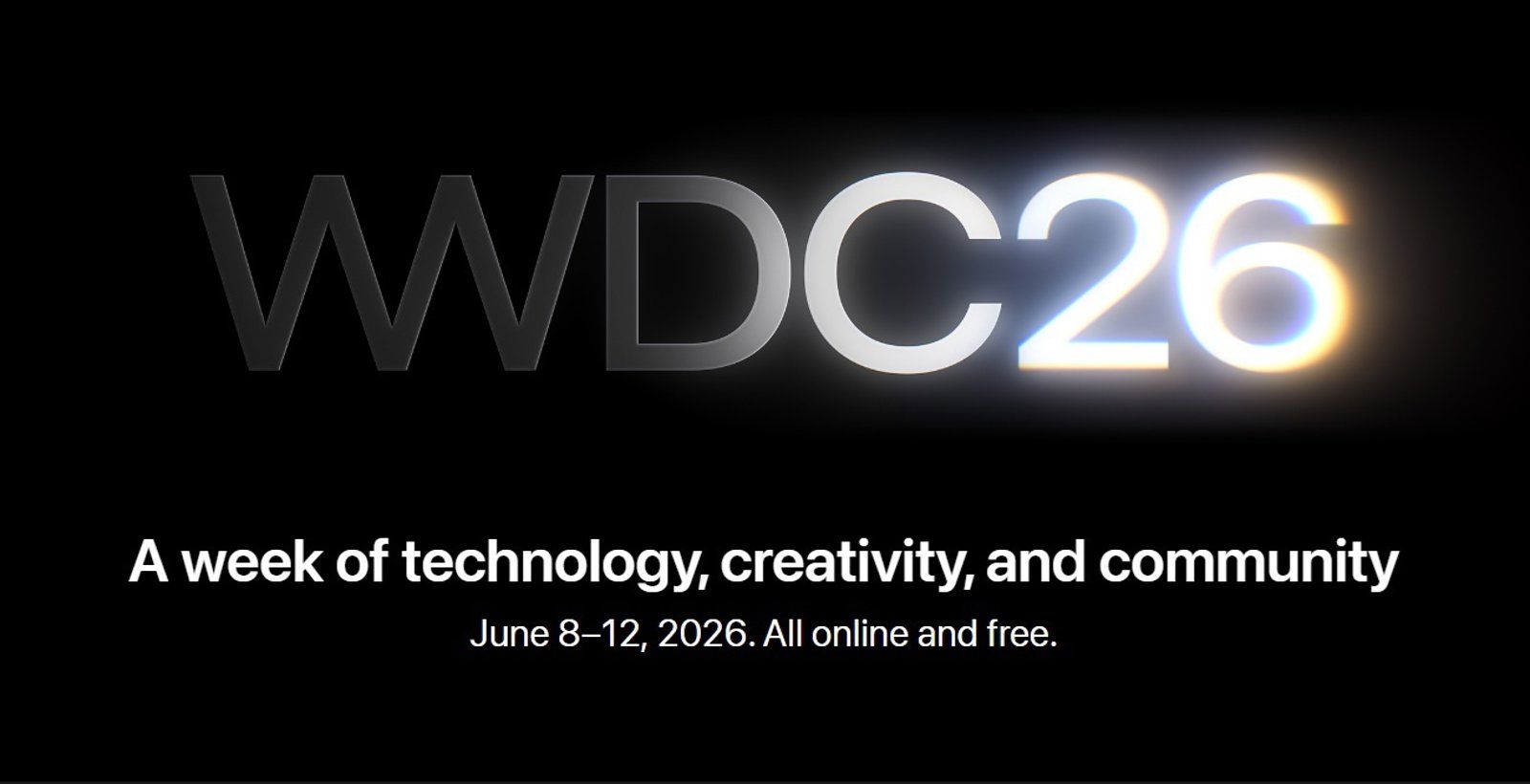 Apple celebrará su WWDC 2026 del 8 al 12 de junio