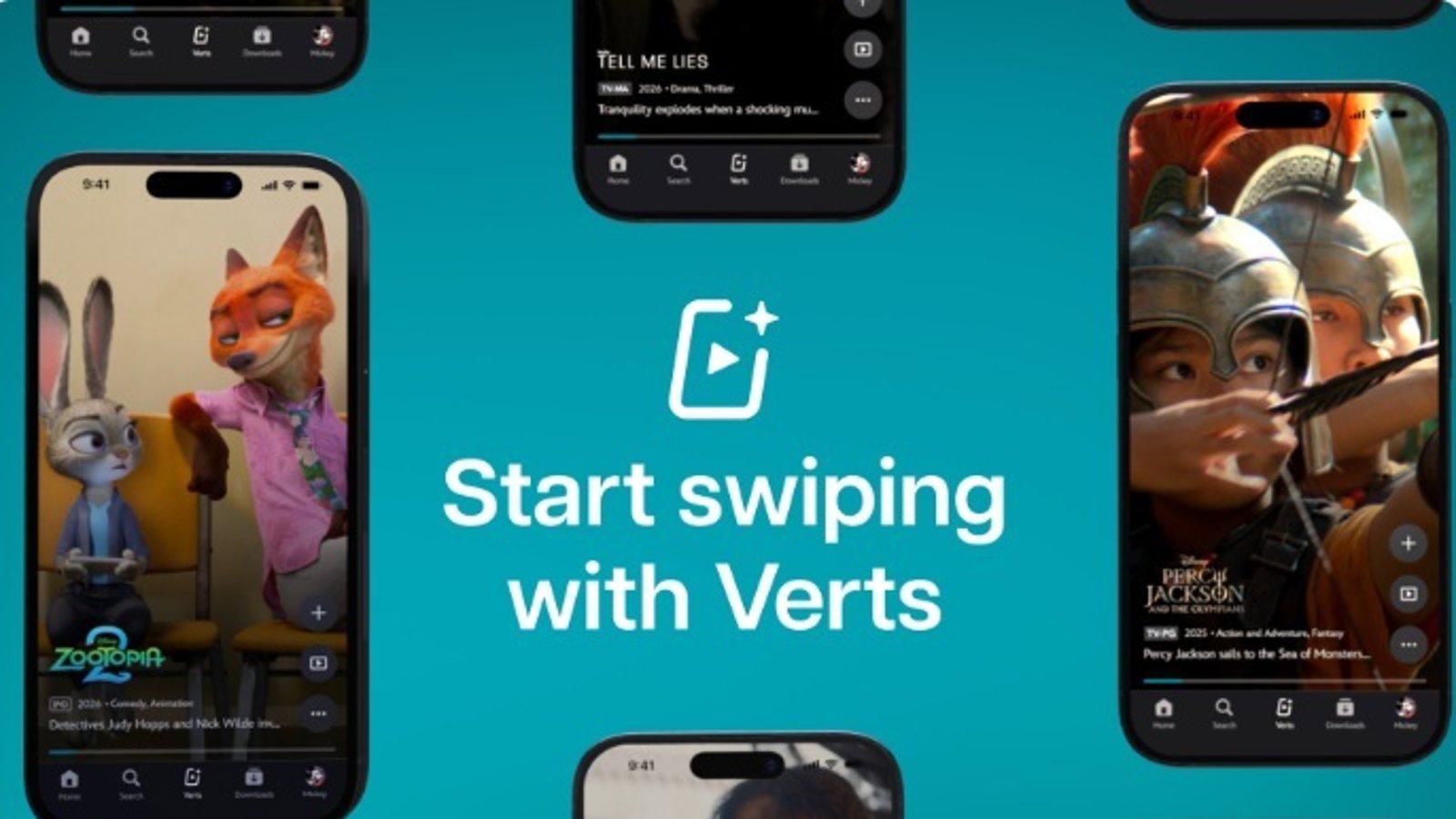 Disney+ estrena los vídeos en vertical para descubrir contenido