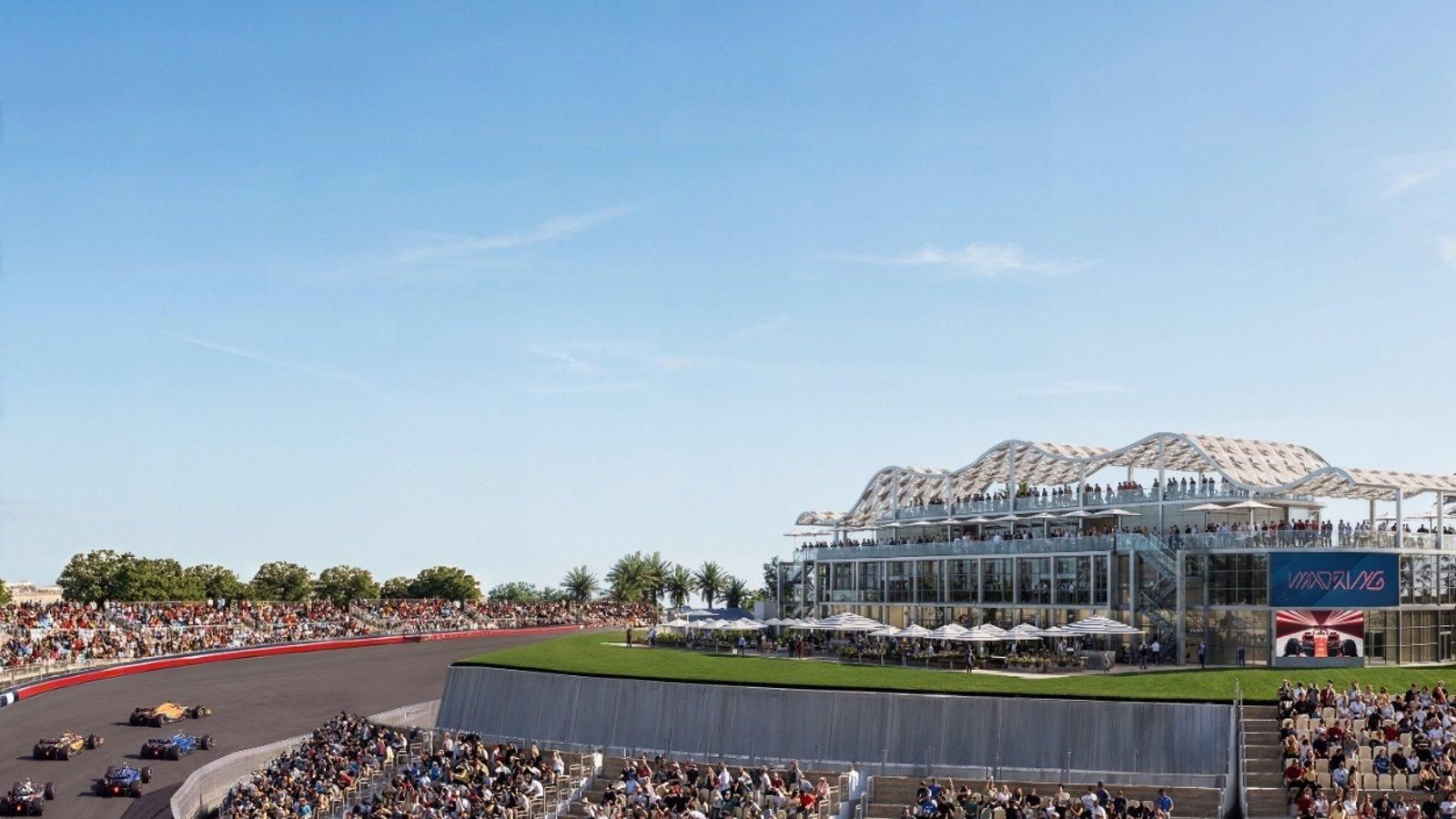 El circuito Madring presenta La Azotea, una estructura de tres plantas para el Gran Premio de España de Fórmula 1