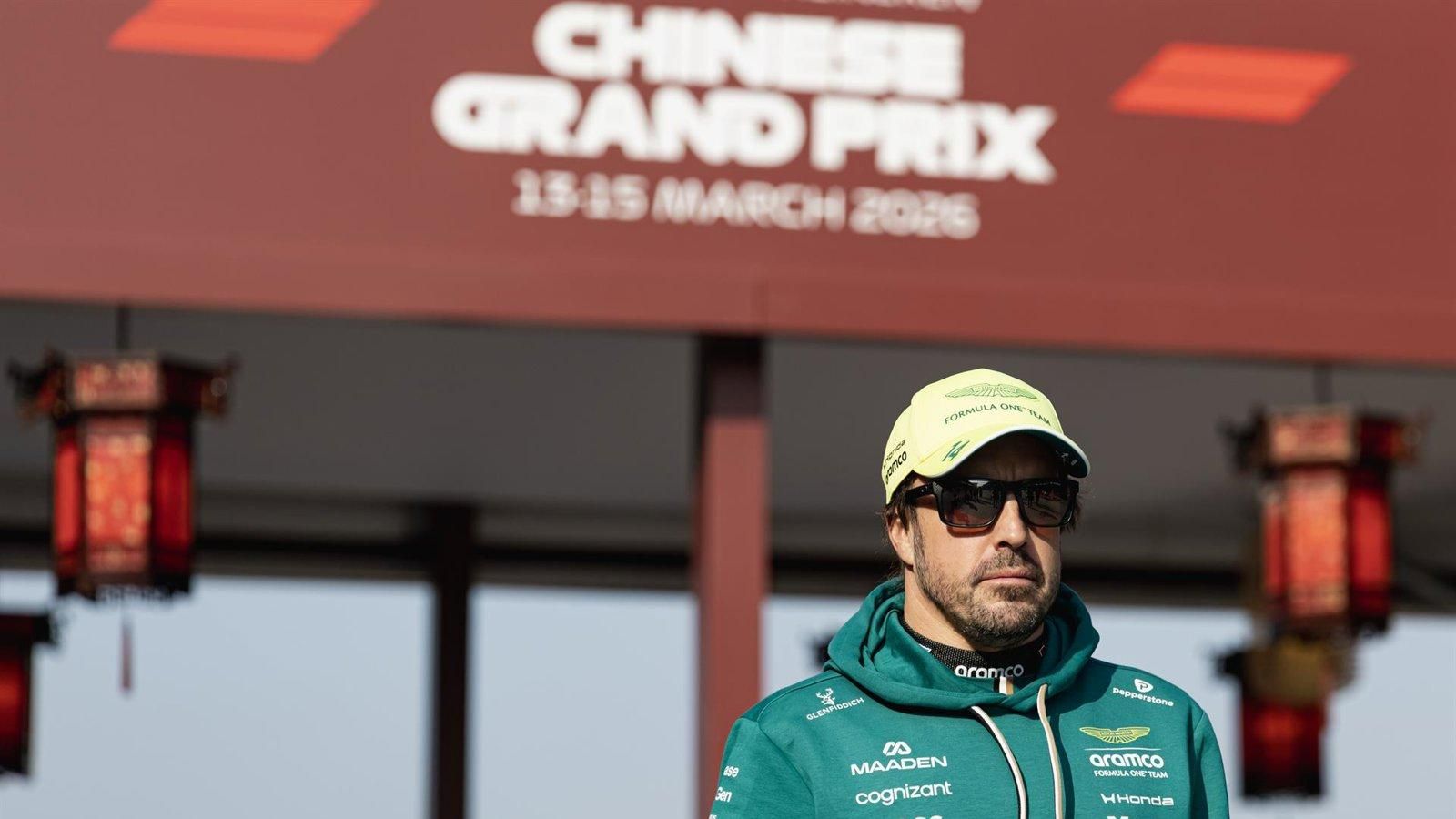 Fernando Alonso abandona en China por fuertes vibraciones: “No sentía las manos ni los pies”
