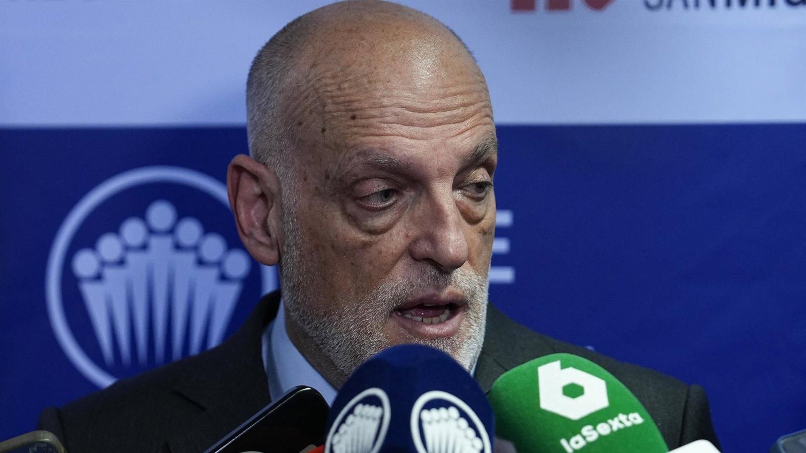 Javier Tebas lamenta la cancelación de la Finalissima y rechaza dudas arbitrales