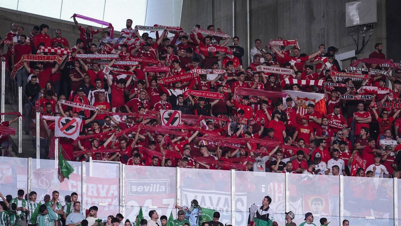 El Sevilla asumirá el coste de las entradas de sus aficionados en el derbi de La Cartuja