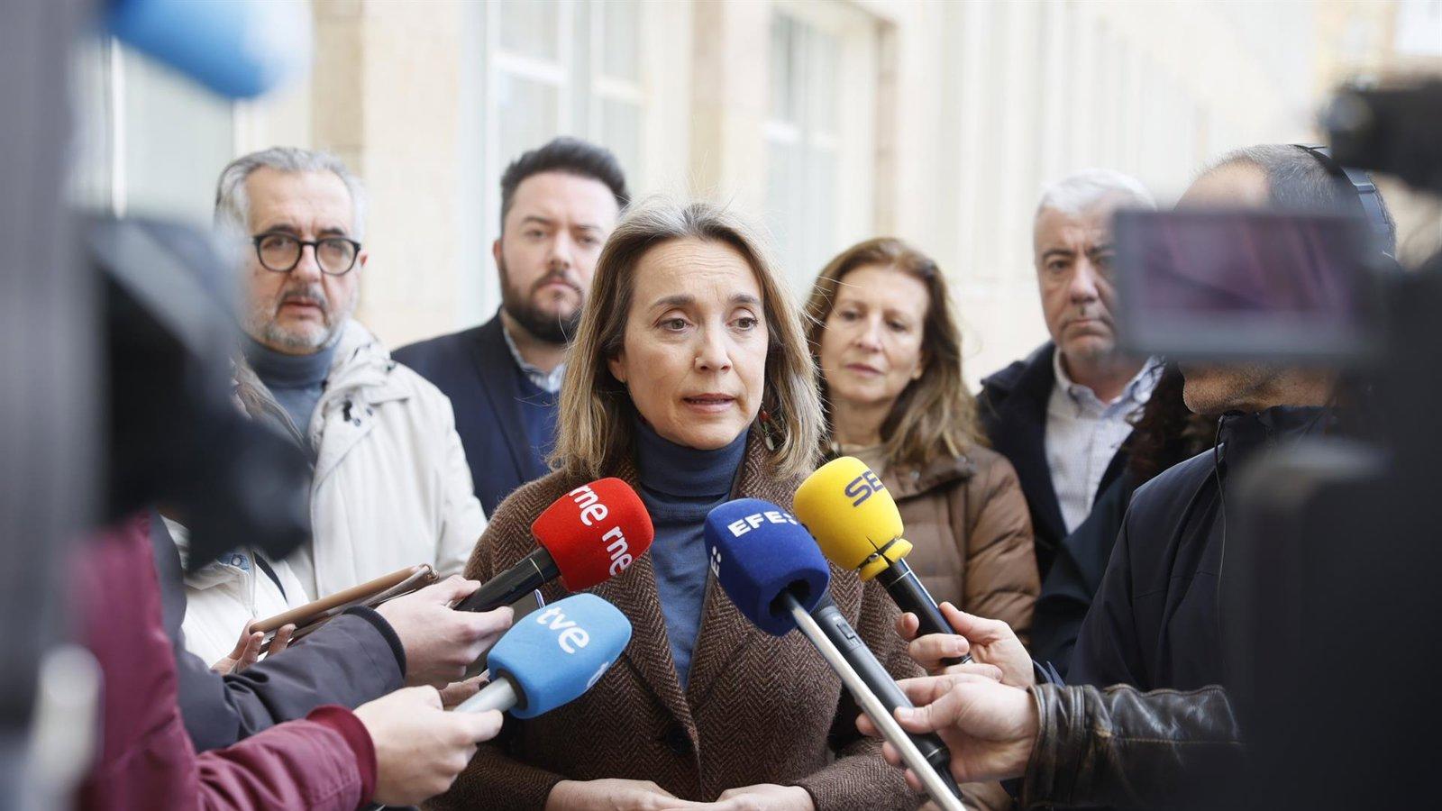 Gamarra carga contra el Gobierno y afirma que el “sanchismo” es “corrupción que no descansa ni en Semana Santa”