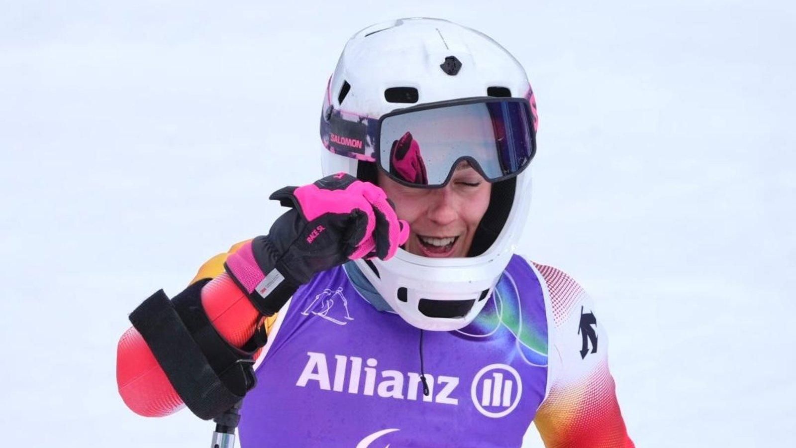 Audrey Pascual logra su segundo oro en la combinada de los Juegos Paralímpicos de Invierno