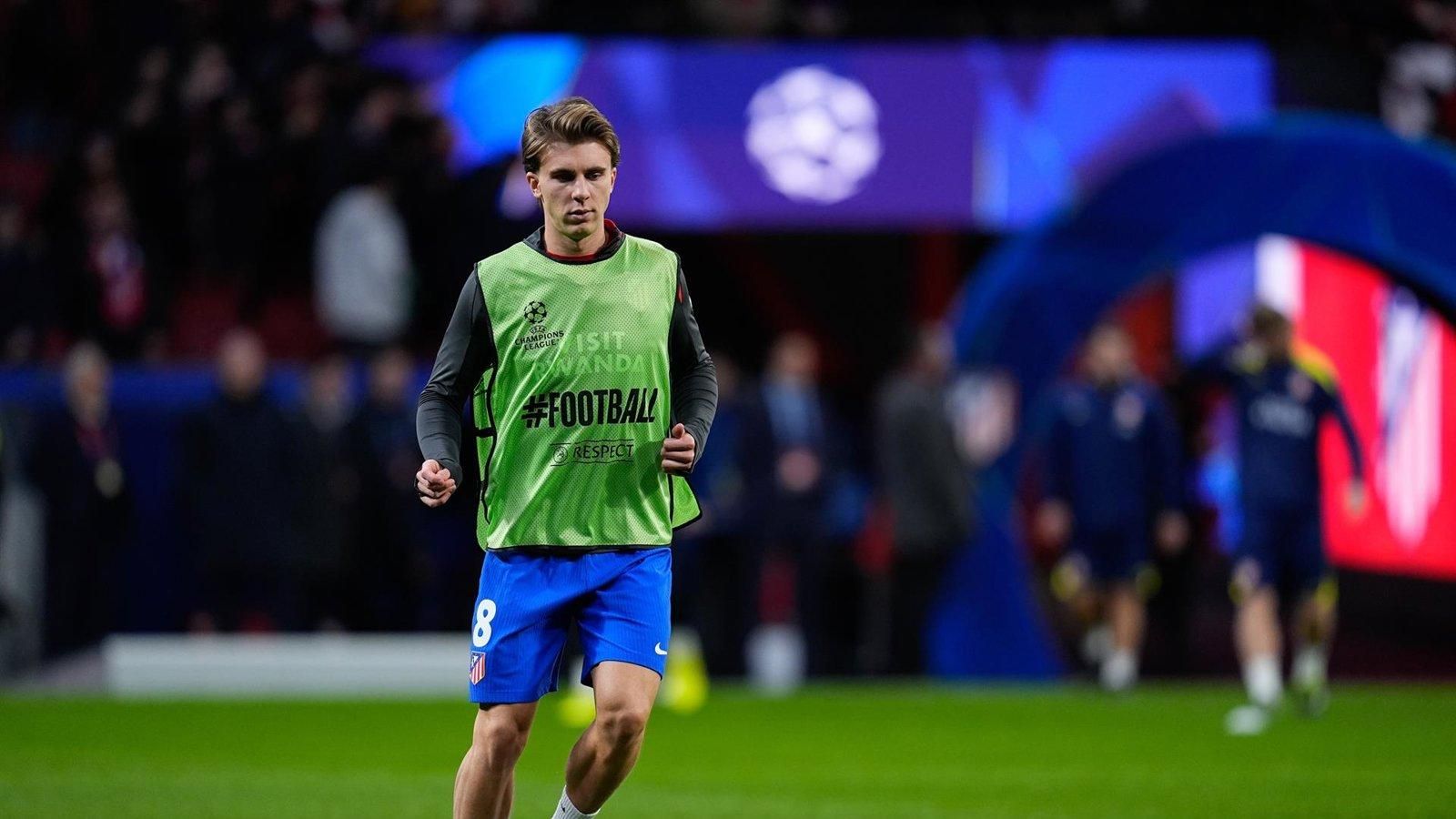 Pablo Barrios sufre una nueva lesión muscular en el muslo derecho