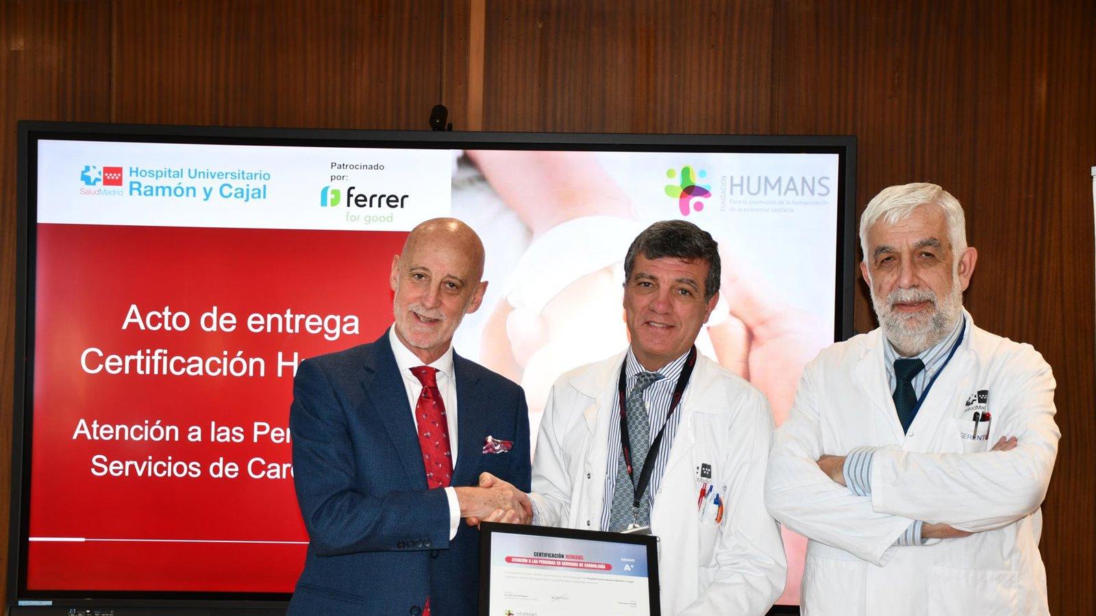 El Ramón y Cajal logra la primera certificación Humans en Cardiología en España