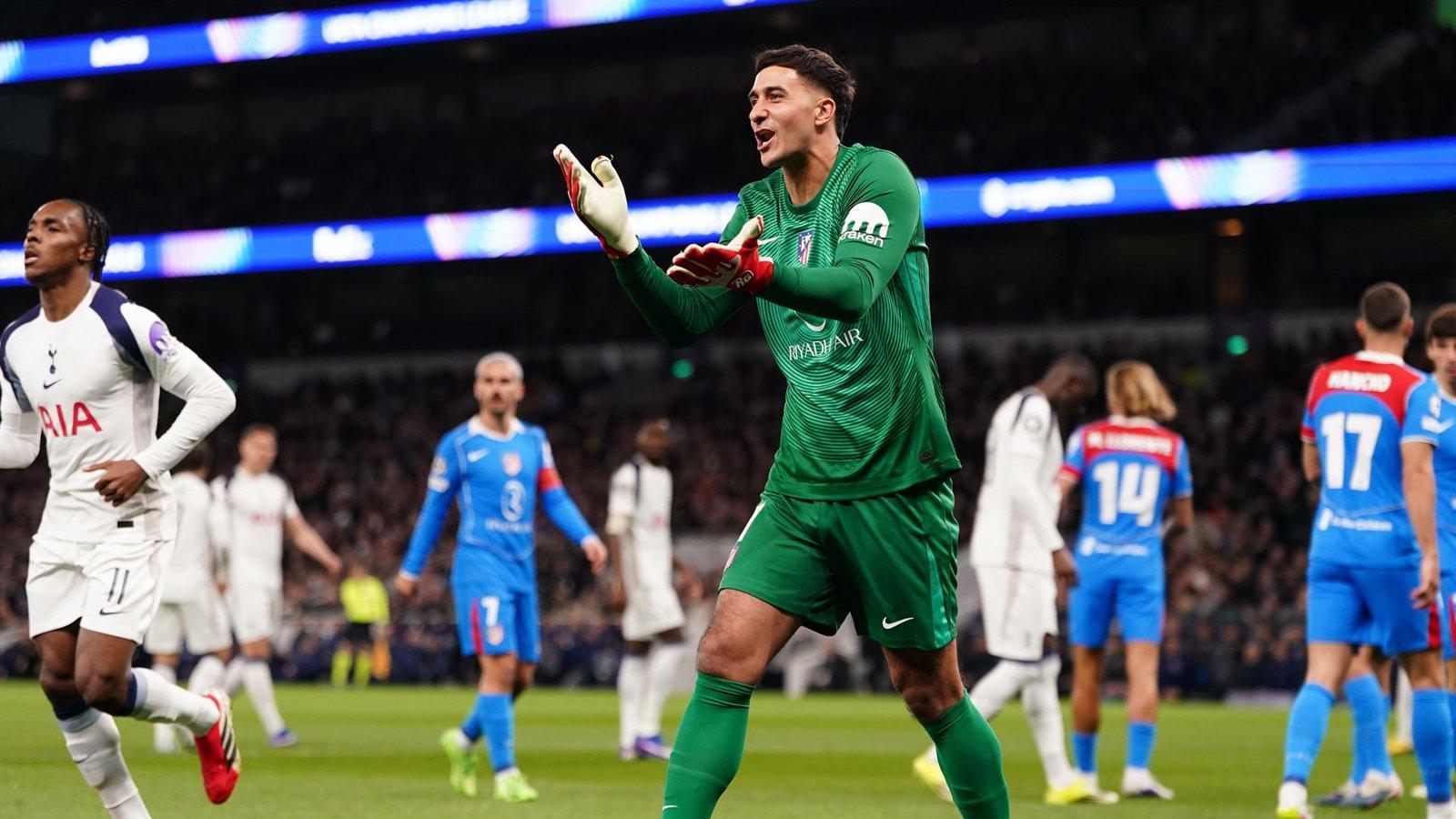 Atlético de Madrid: Musso destaca su confianza tras eliminar al Tottenham