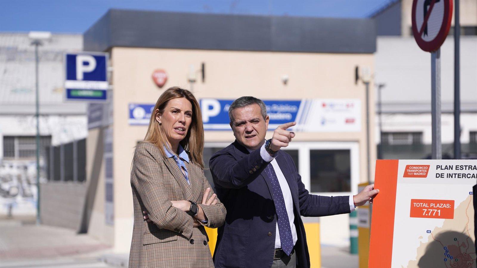 La Comunidad suma 4.790 plazas a los aparcamientos disuasorios vinculados al transporte público