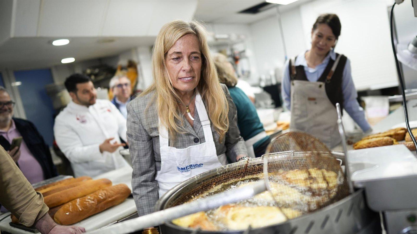 Rocío Albert destaca el tirón del comercio minorista en Madrid en plena campaña de torrijas