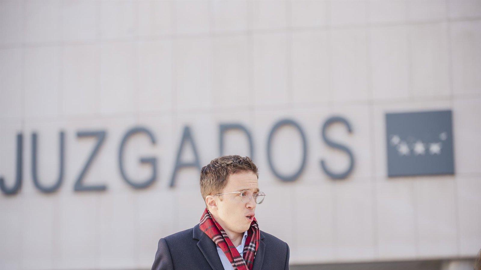 La segunda denunciante de Errejón no ratifica su denuncia por agresión sexual ante el juez