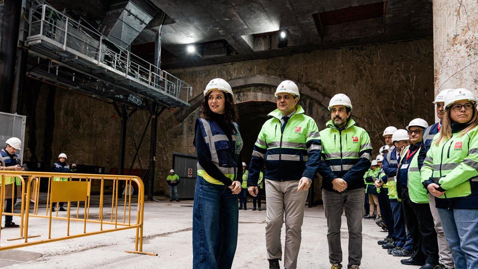 La tuneladora Mayrit inicia la excavación de la ampliación de la Línea 11 de Metro