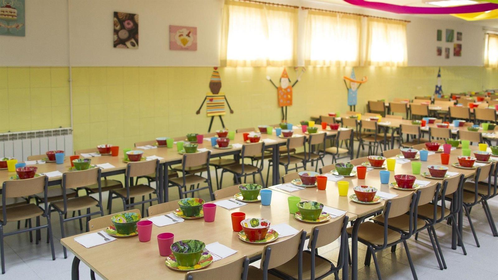 Las becas de comedor en Madrid alcanzan un récord de 146.100 alumnos beneficiarios