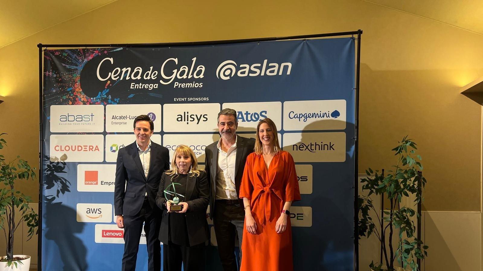 El Ayuntamiento de Las Rozas recibe el Premio Aslan por su transformación digital