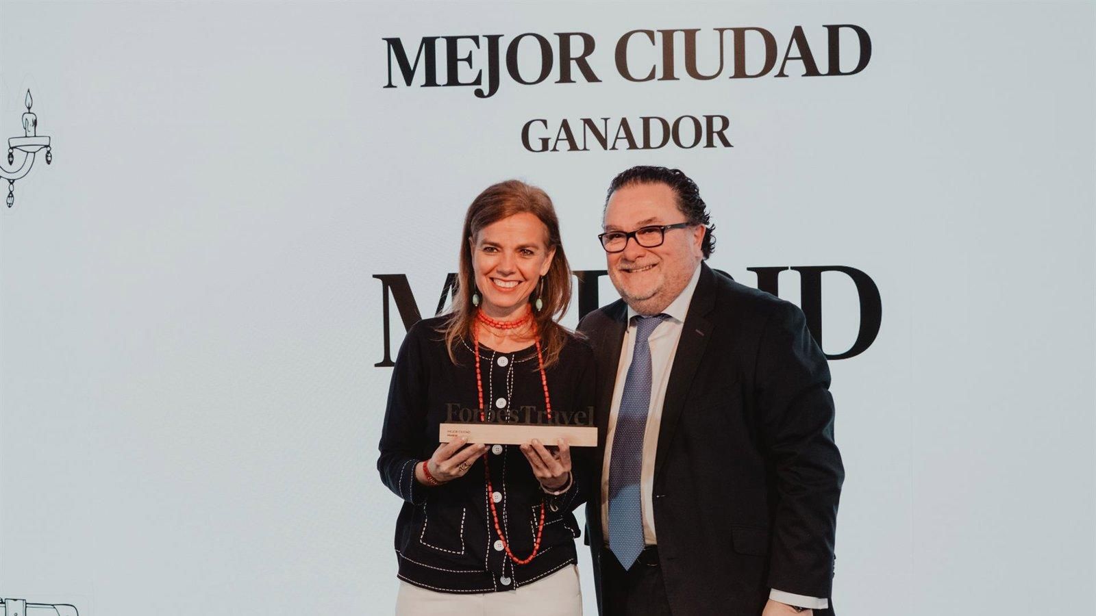 Madrid, elegida mejor ciudad del mundo en los Forbes Travel Awards