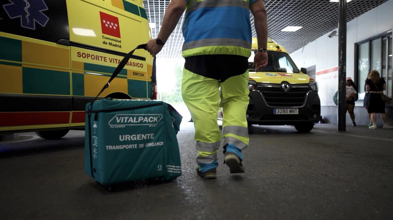 Más de cien profesionales participan en un complejo operativo para extraer nueve órganos de un donante en La Princesa