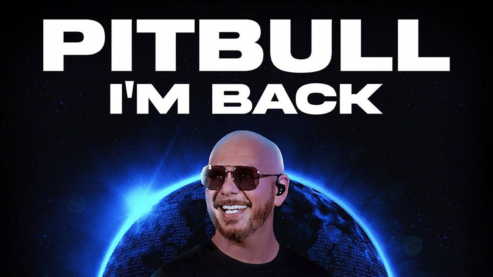 Pitbull actuará el 5 de noviembre en el Movistar Arena de Madrid dentro de su gira ‘I'm Back’