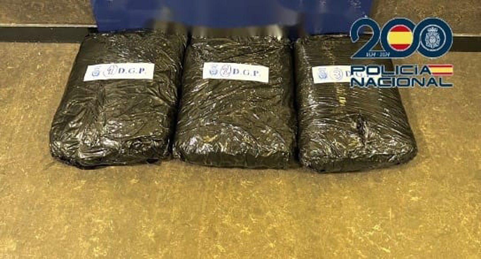 Detenido en la Estación Sur de Autobuses con casi cuatro kilos de marihuana ocultos en su maleta