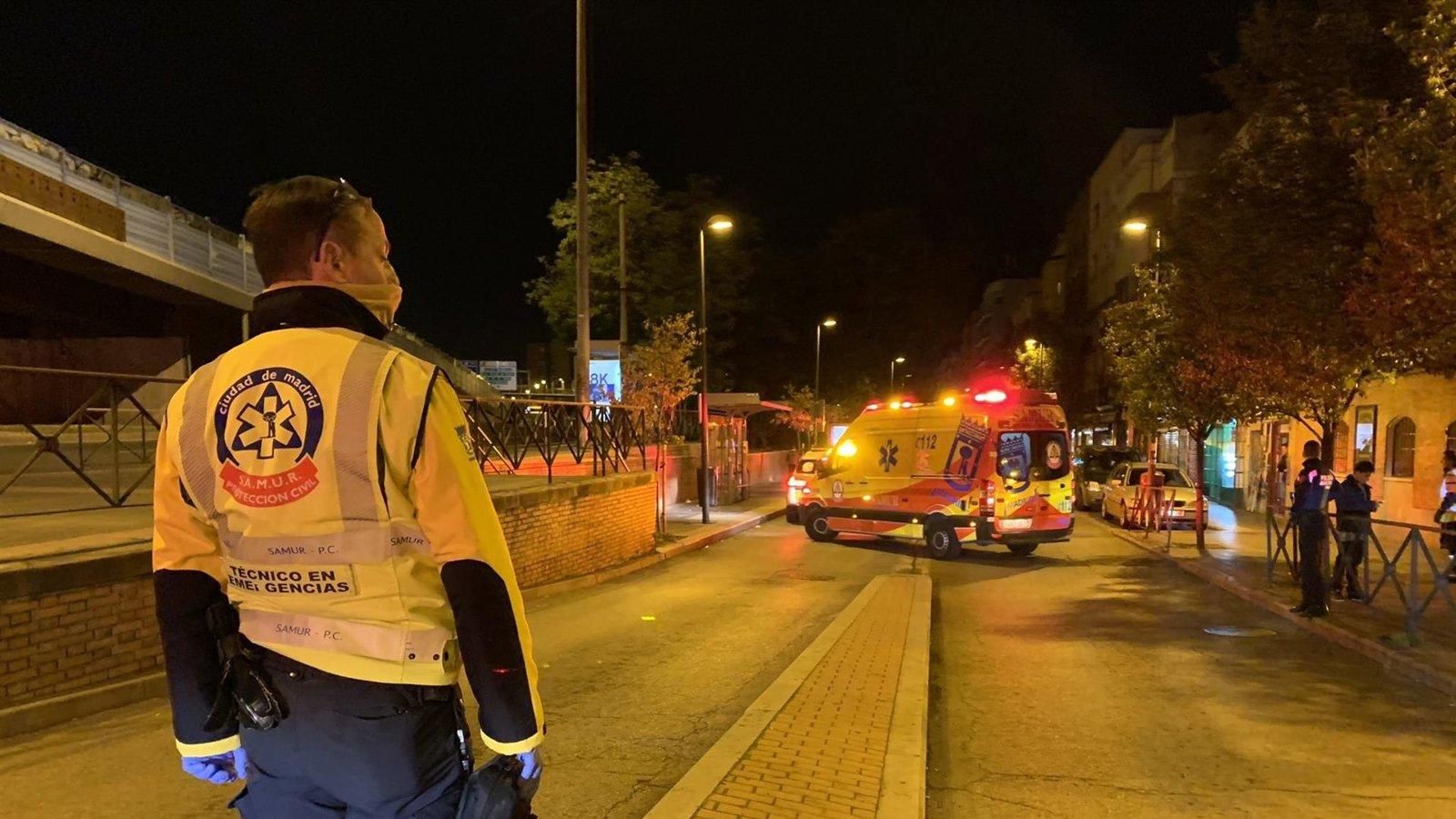 Detenido un hombre por apuñalar con una botella rota a otro durante una pelea en Tetuán
