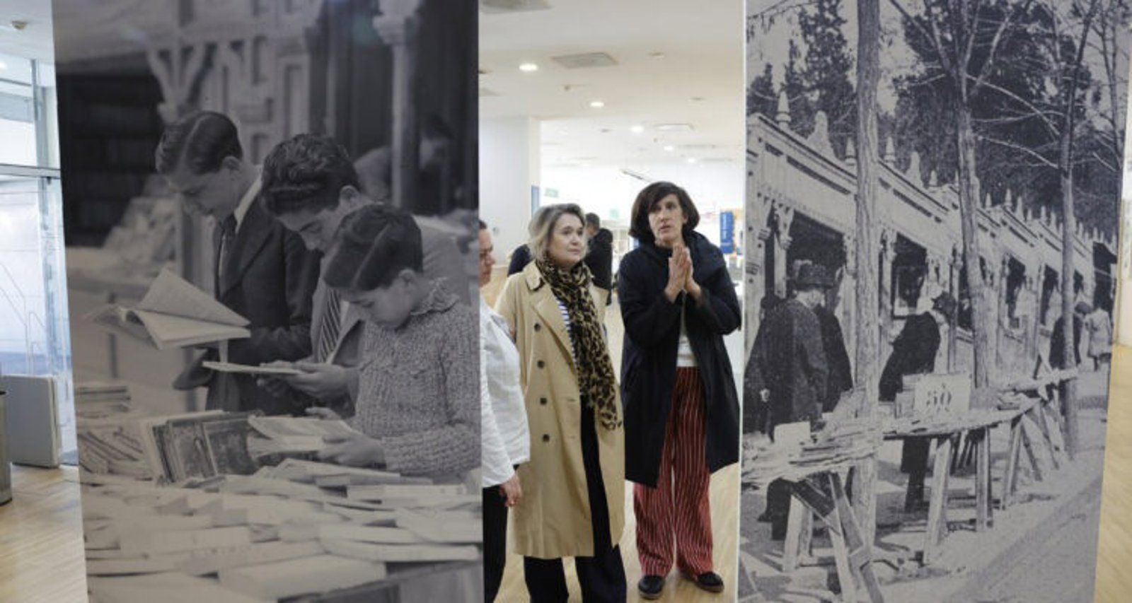 La Cuesta de Moyano recorre las bibliotecas de Madrid en imágenes