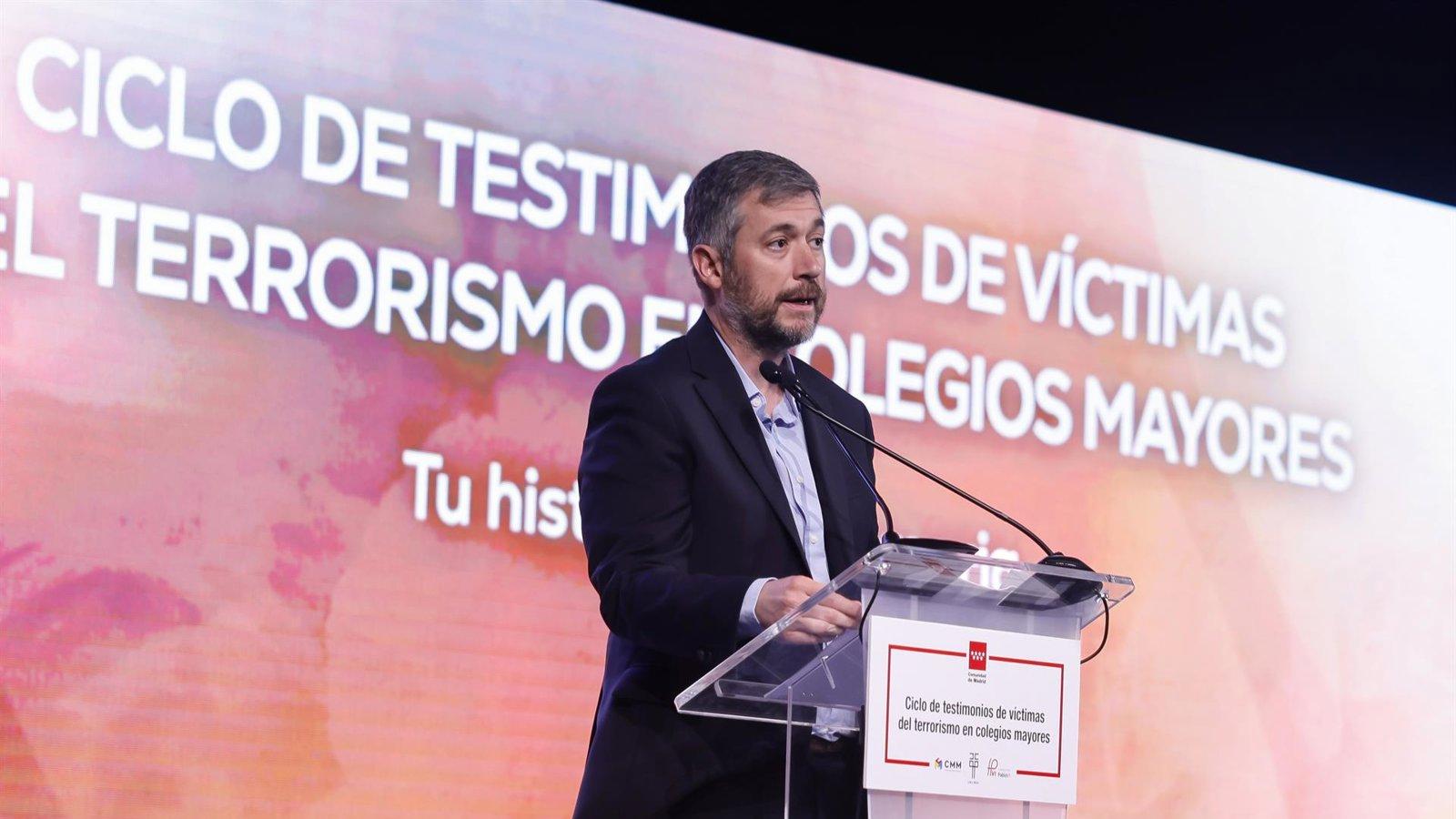 La Comunidad impulsa un ciclo para acercar a los universitarios la memoria de las víctimas del terrorismo