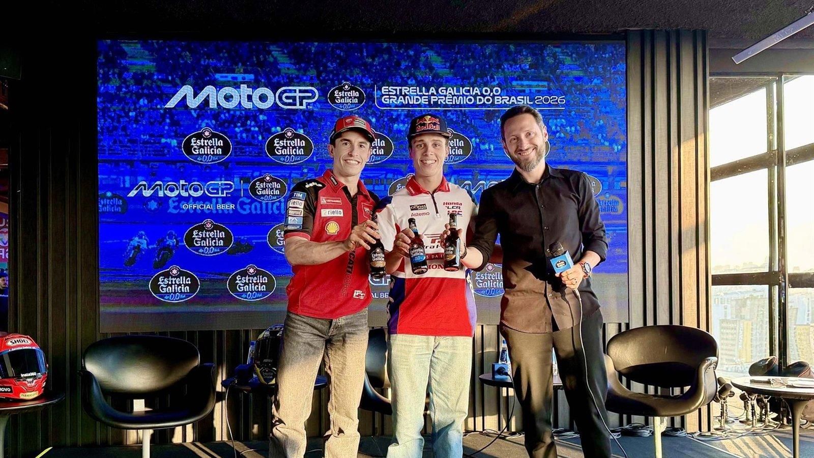 Márquez celebra el regreso de MotoGP a Brasil tras 37 años