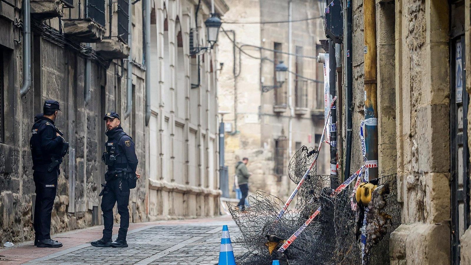 Prisión sin fianza para el hombre acusado de provocar el incendio mortal de Miranda de Ebro