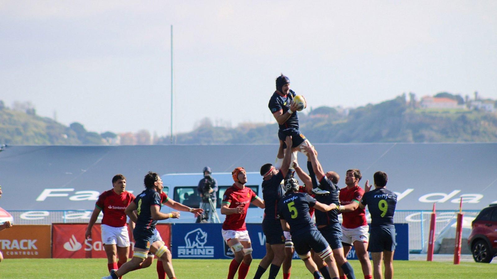 España cae ante Portugal y luchará por el bronce en el Rugby Europe Championship