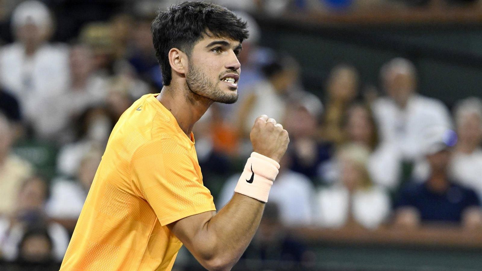 Alcaraz arranca con autoridad en Miami y avanza junto a la sorpresa de Landaluce