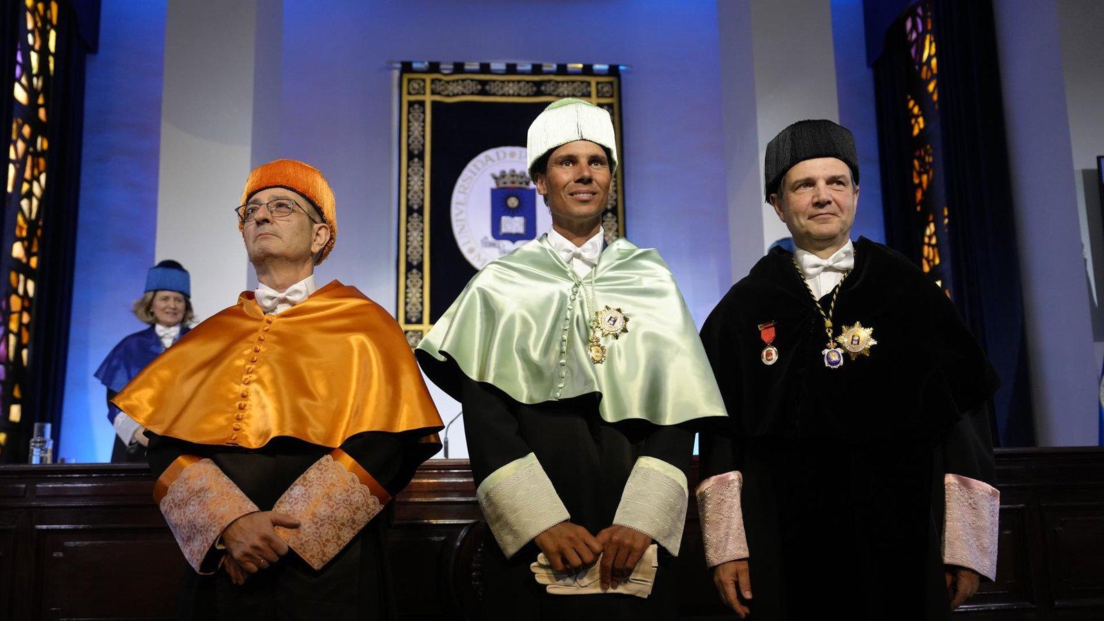 Nadal recibe el honoris causa de la UPM