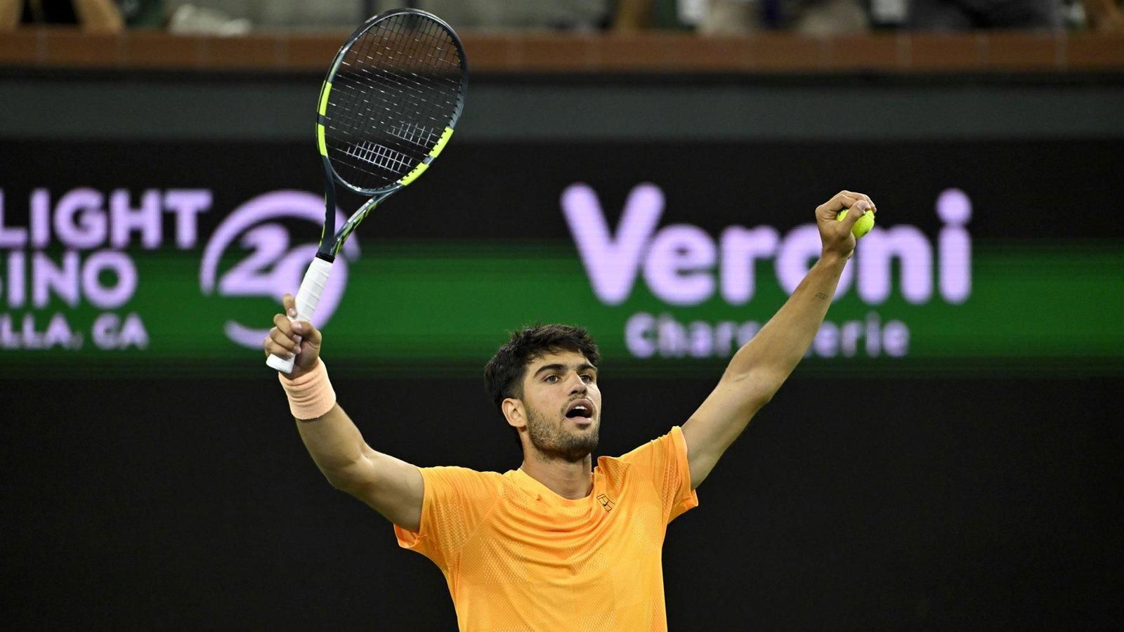 El ranking ATP mantiene a Carlos Alcaraz como número uno pese al título de Sinner en Indian Wells