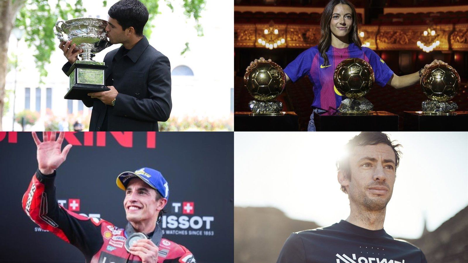 Aitana Bonmatí, Carlos Alcaraz y Marc Márquez, nominados a los Laureus 2026 en Madrid