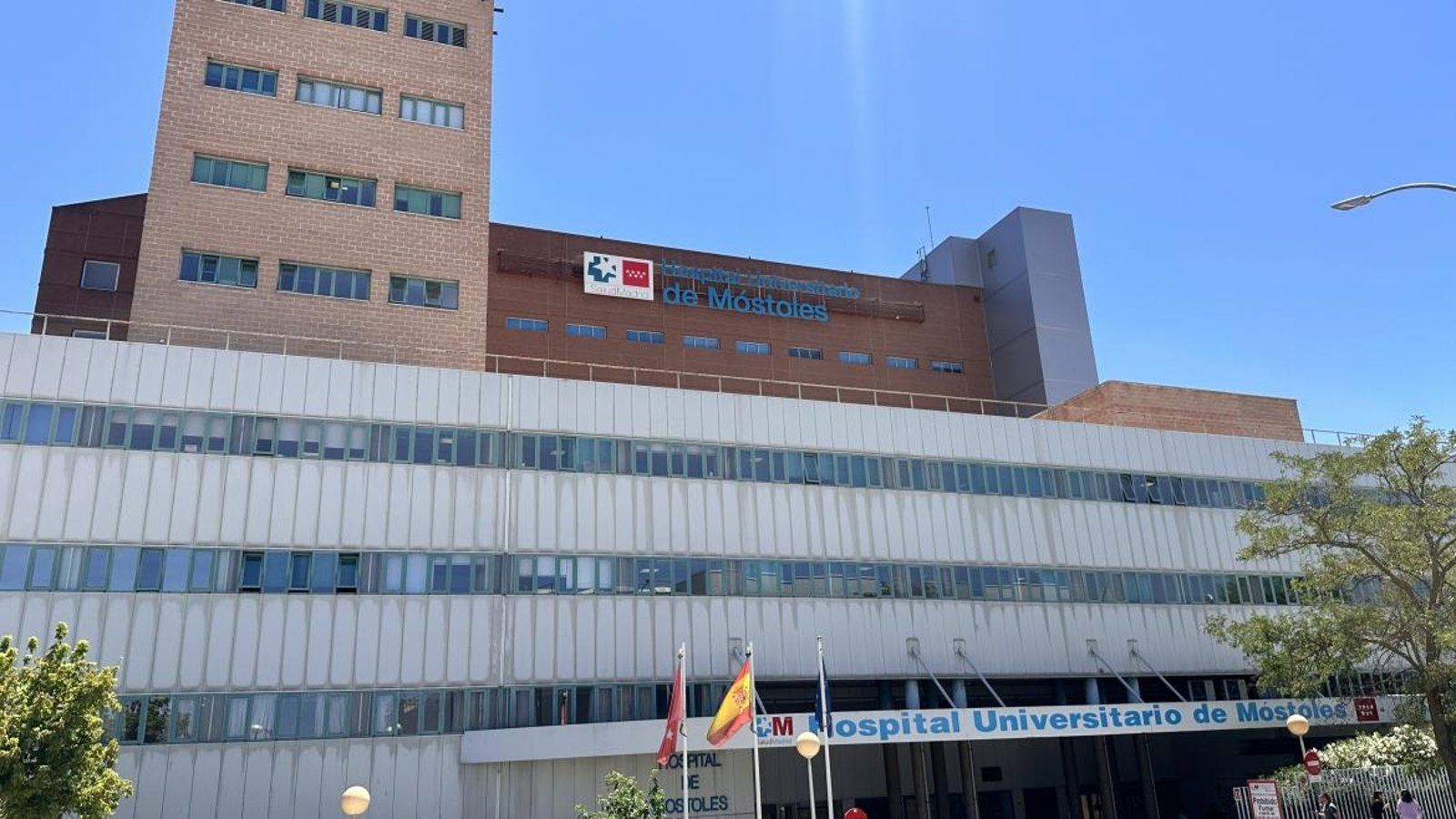 Arranca la ampliación del Hospital de Móstoles con la demolición del antiguo aparcamiento