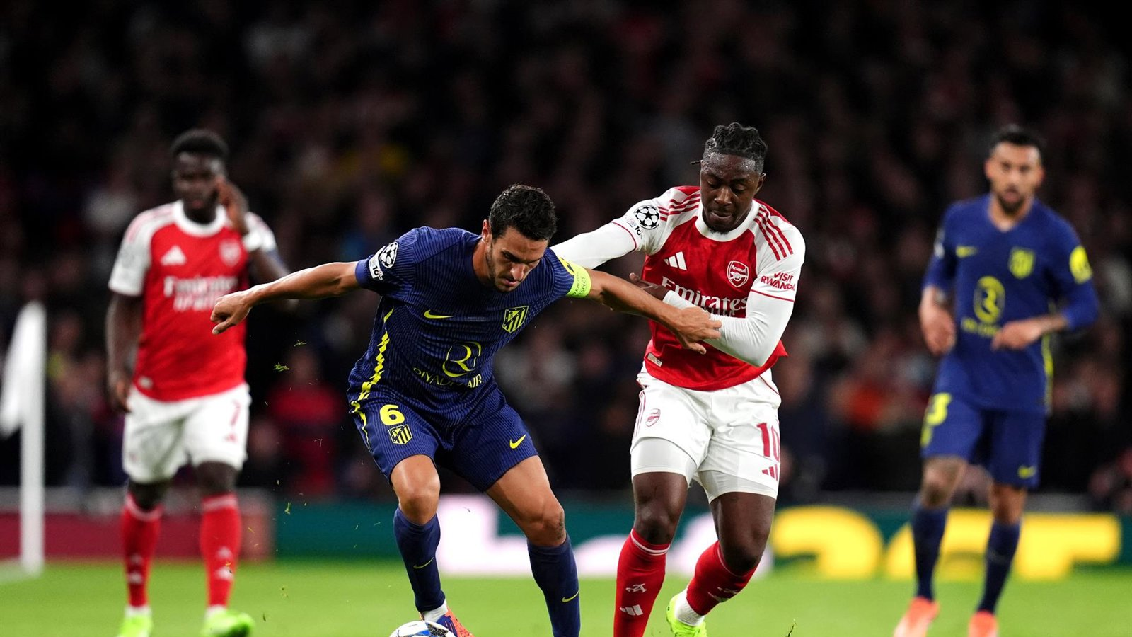 El Atlético busca ventaja ante el Arsenal en el Metropolitano