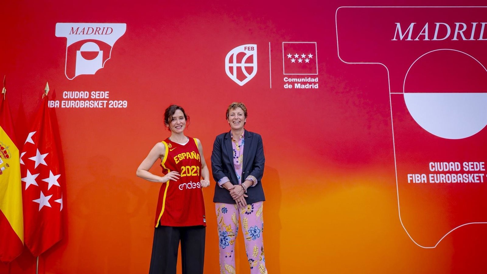 Ayuso celebra que Madrid sea la sede principal del Eurobasket 2029